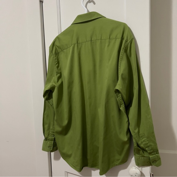 Bellissimo Bright Green Dress Shirt - Picture 3 of 8